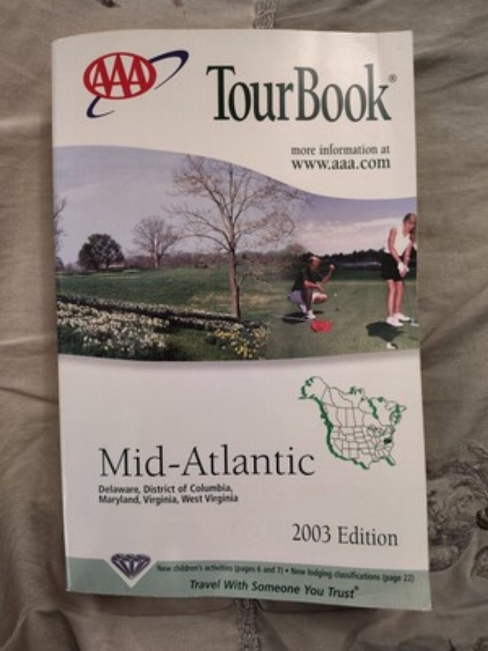 2003 AAA Tour Guide-Mid Atlantic